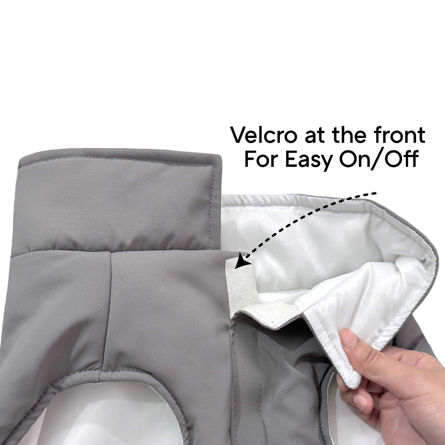 Frost- Grey Dog Jacket