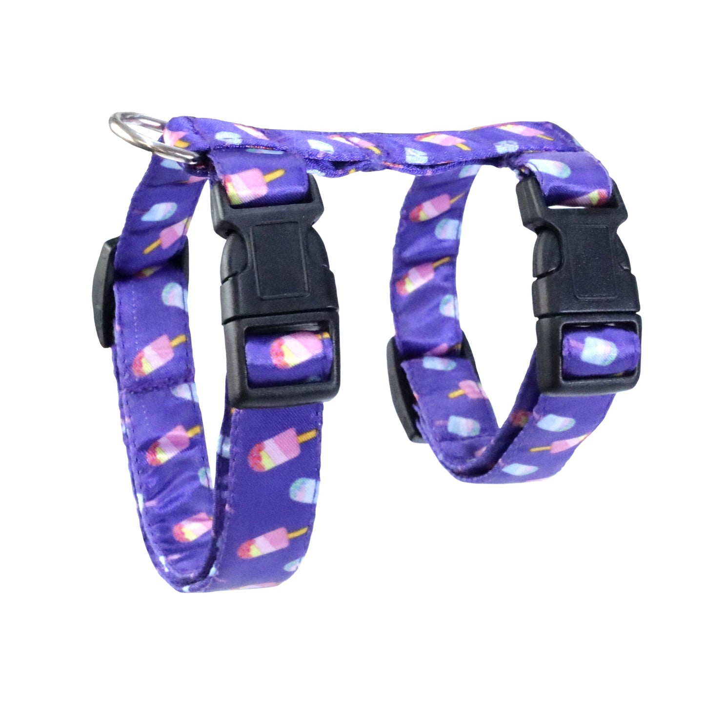 Candy Crush Puppy & Cat Collar Leash Harness Set