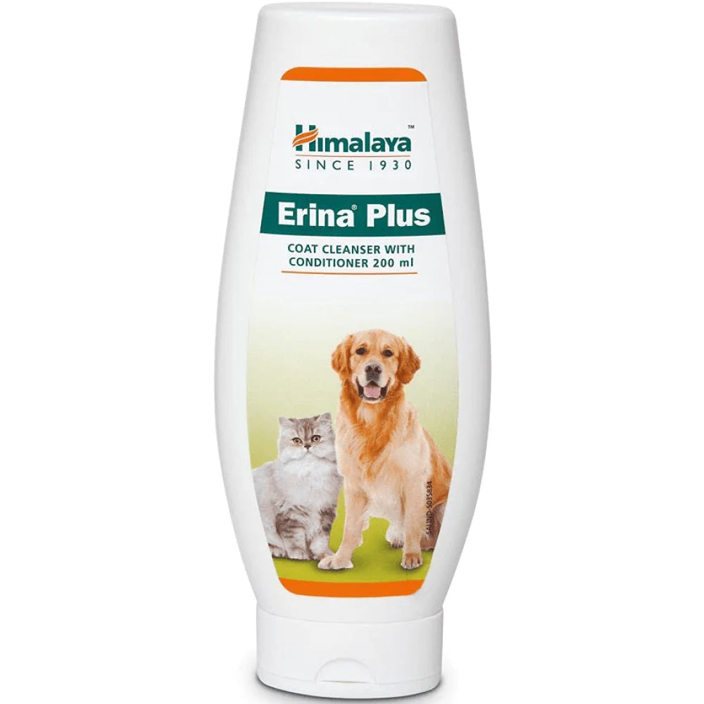 Himalaya Erina Plus Coat Cleanser with Conditioner for Dogs