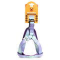Basil Printed Dog Harness – Green & Purple, Adjustable & Comfortable No-Pull Harness for Walking and Training Dogs of All Sizes