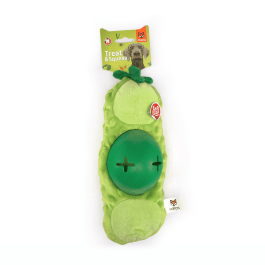 Fofos Green Bean Treat Toy for Dogs