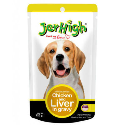 JerHigh Chicken & Liver In Gravy Wet Dog Food