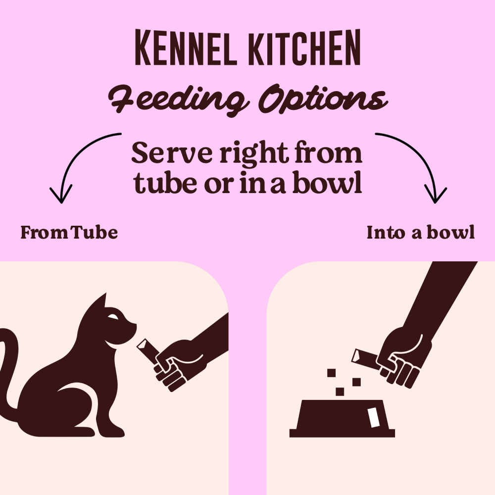 Kennel Kitchen Creameroo Crab with Mackerel Creamy Cat Treats