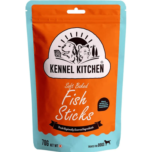 Kennel Kitchen Soft Baked Fish Sticks Dog Treats