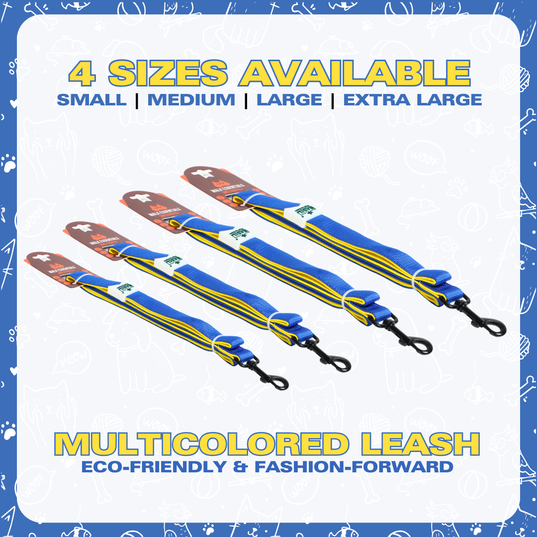 Leash for Dogs, Cats & Puppies (Solid Blue)