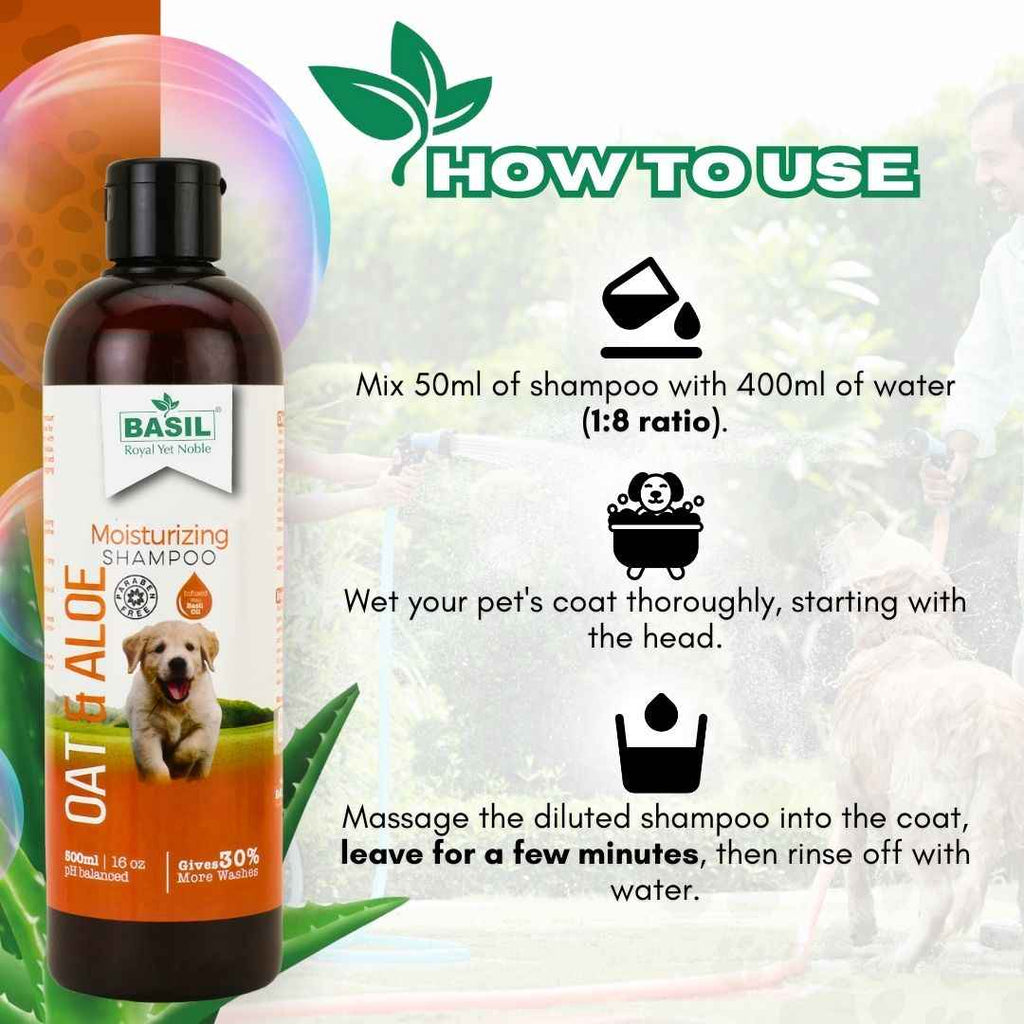 Oat & Aloe Moisturizing Shampoo for Dogs