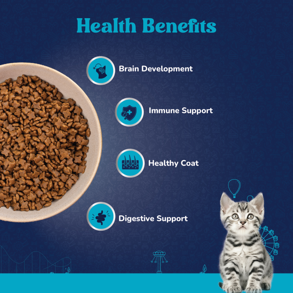 Carniwel Ocean Fish and Krill For Kitten Cat Dry Food