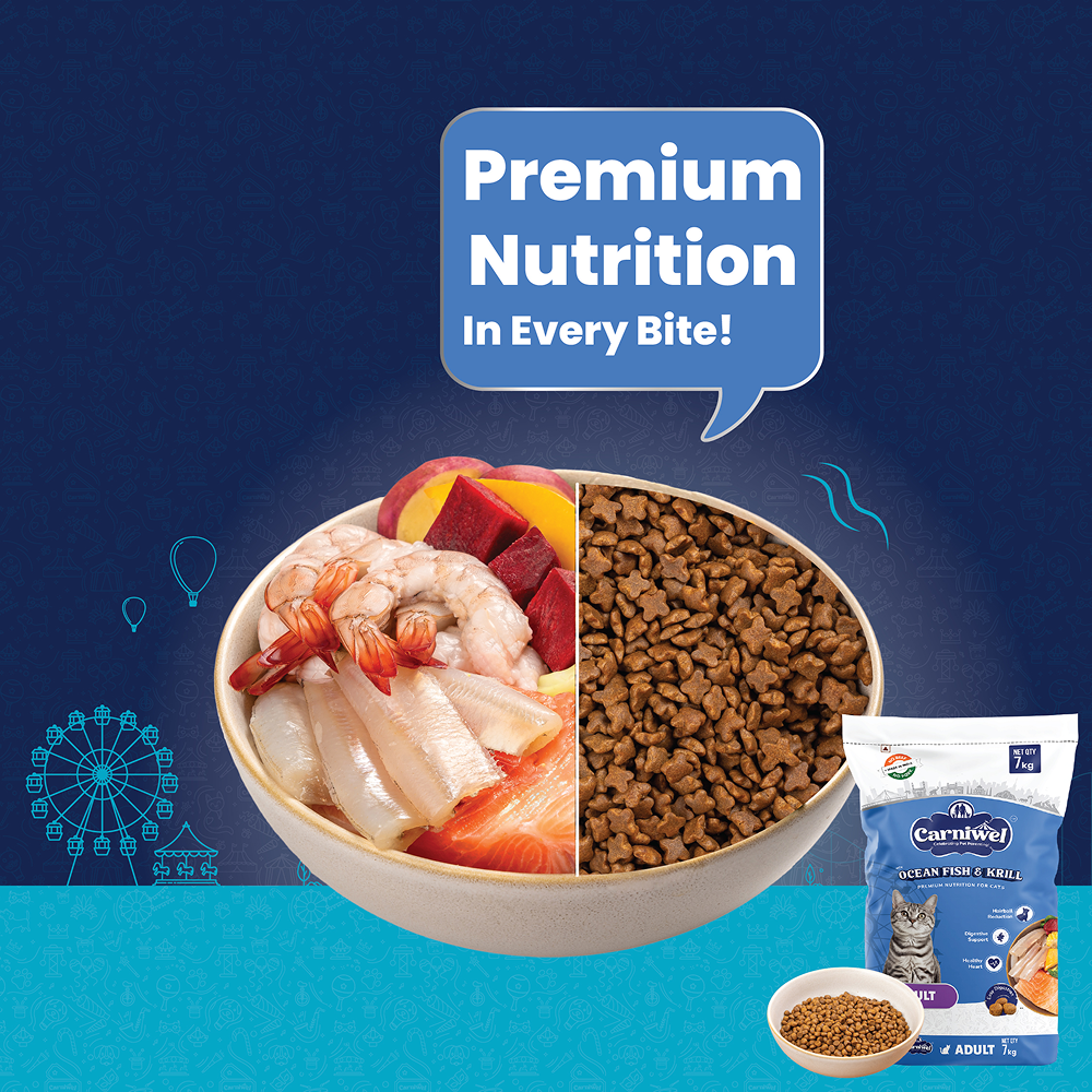 Carniwel Ocean Fish and Krill For Adult Cat Dry Food