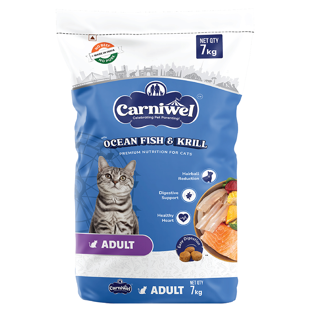 Carniwel Ocean Fish and Krill For Adult Cat Dry Food