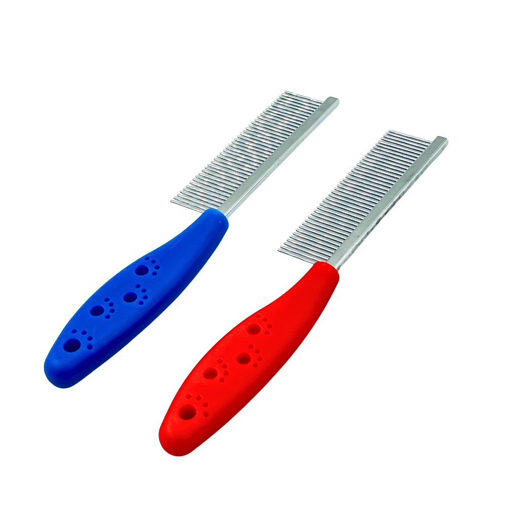 Petblush Single Side Paw Print Grip Comb