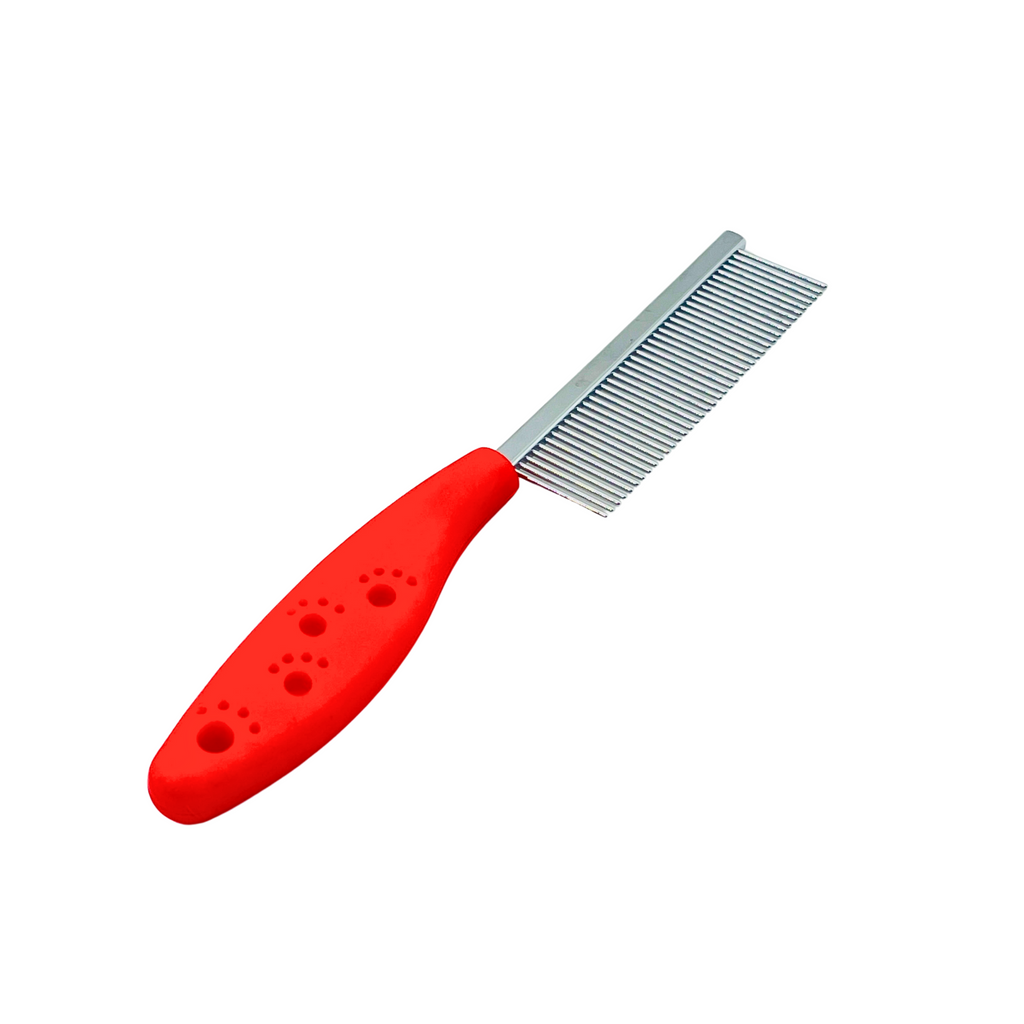 Petblush Single Side Paw Print Grip Comb
