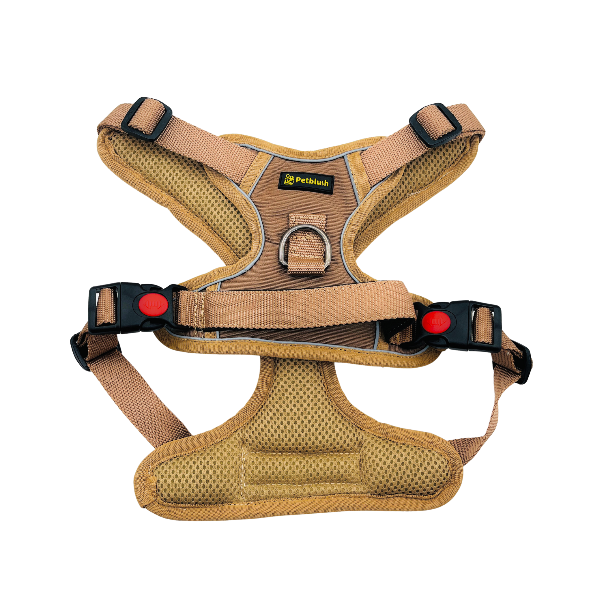 Petblush Pro Double Side Plain Harness For Dogs