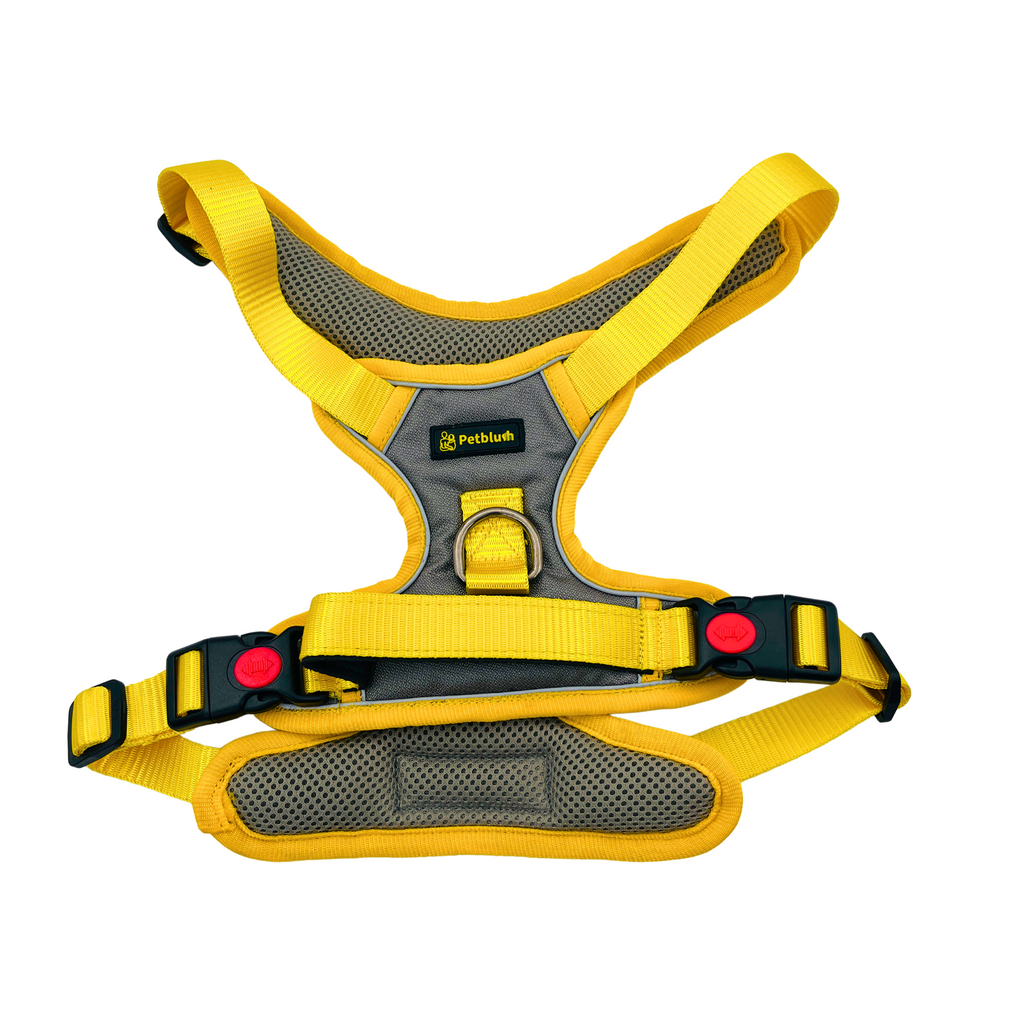 Petblush Pro Double Side Plain Harness For Dogs