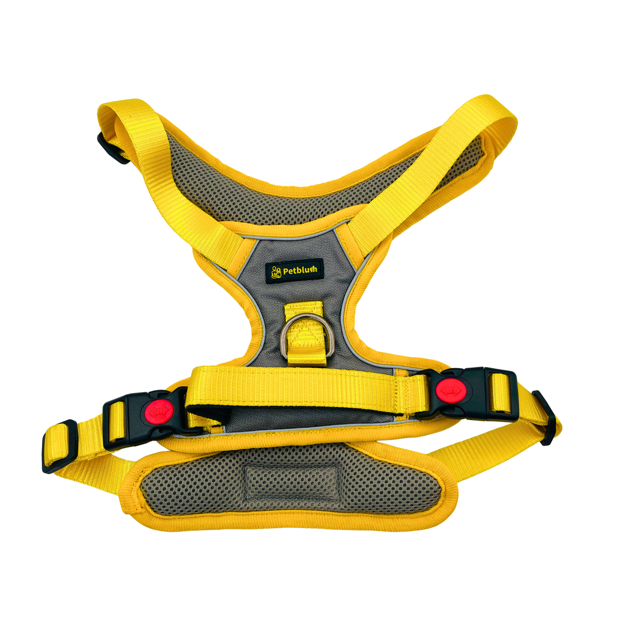 Petblush Pro Double Side Plain Harness For Dogs