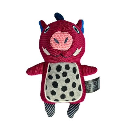 Petblush Dragon Piggy Plush Toy for Dogs & Cats