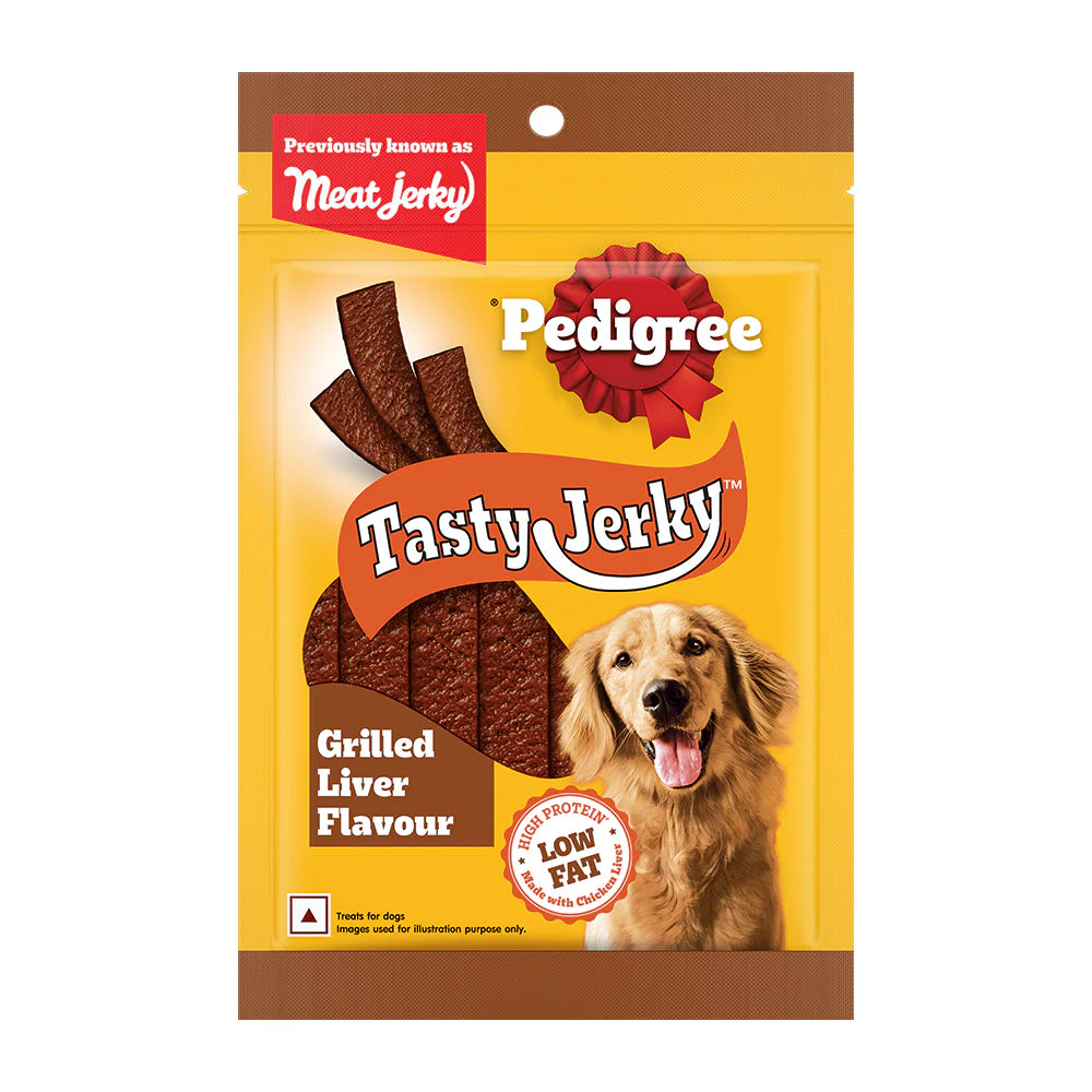 Pedigree Grilled Liver Tasty Jerky Dog Treat