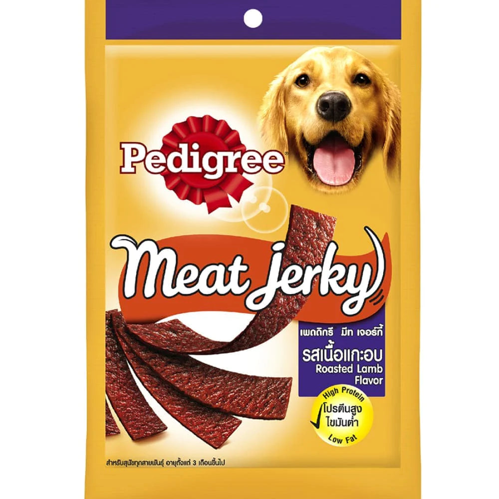 Pedigree Roasted Lamb Meat Jerky Adult Dog Treats