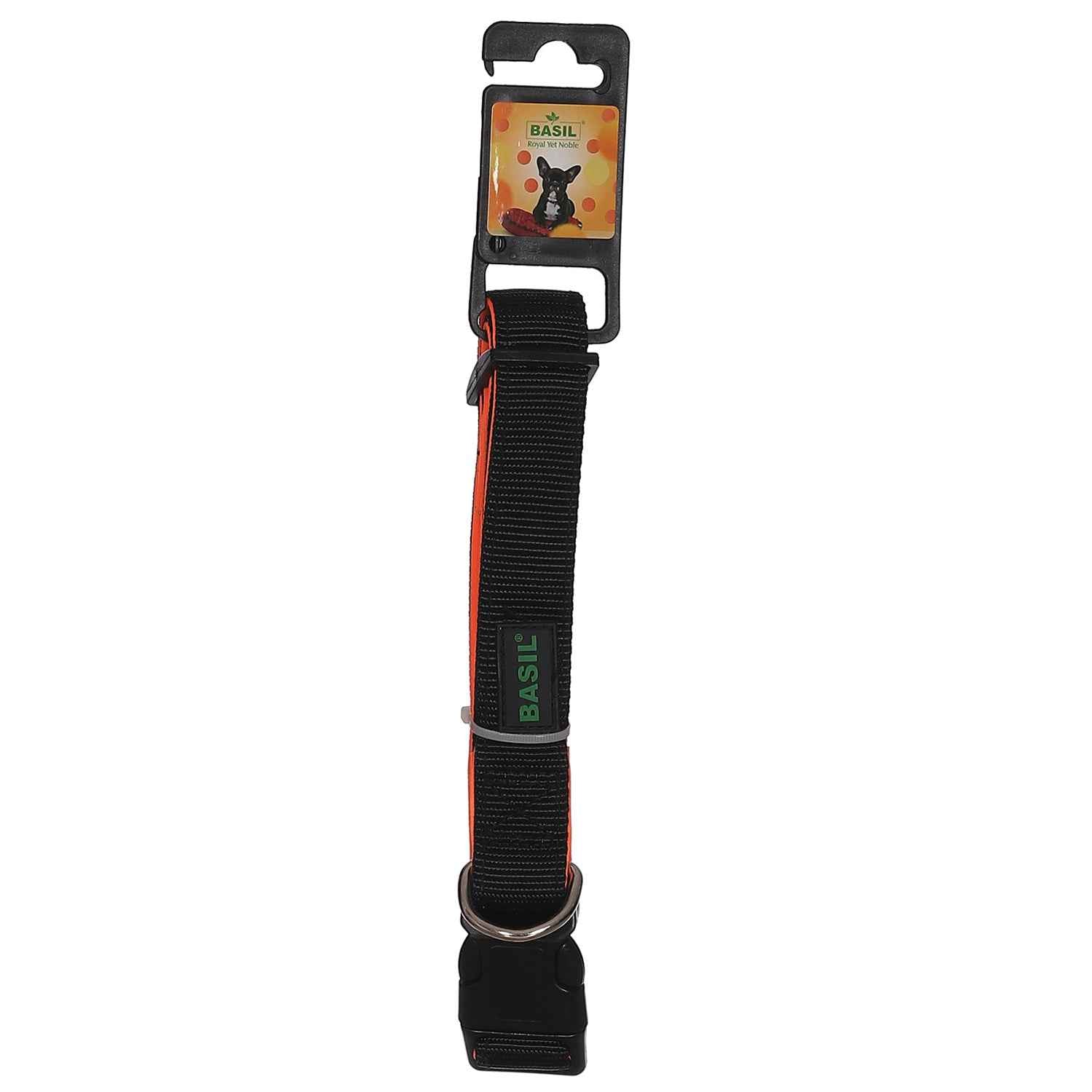 BASIL Padded Adjustable Dog Collar (Small)