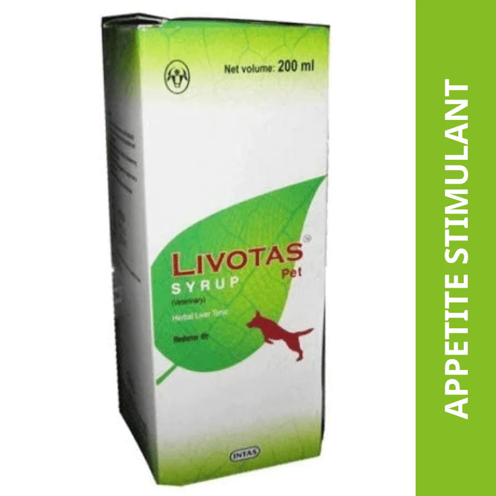 Intas Livotas Liver Tonic Appetite Booster for Dogs and Cats