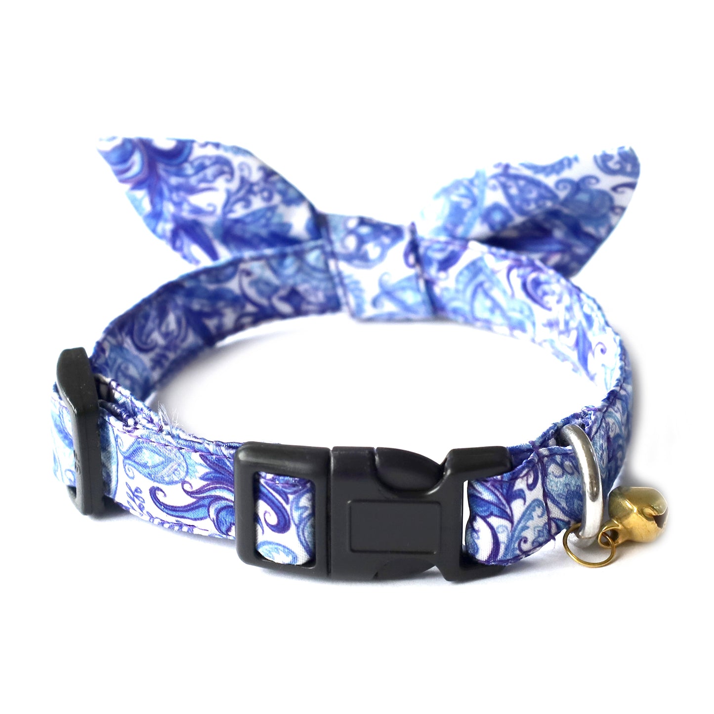 Paisley Puppy & Cat Collar Leash Harness Set