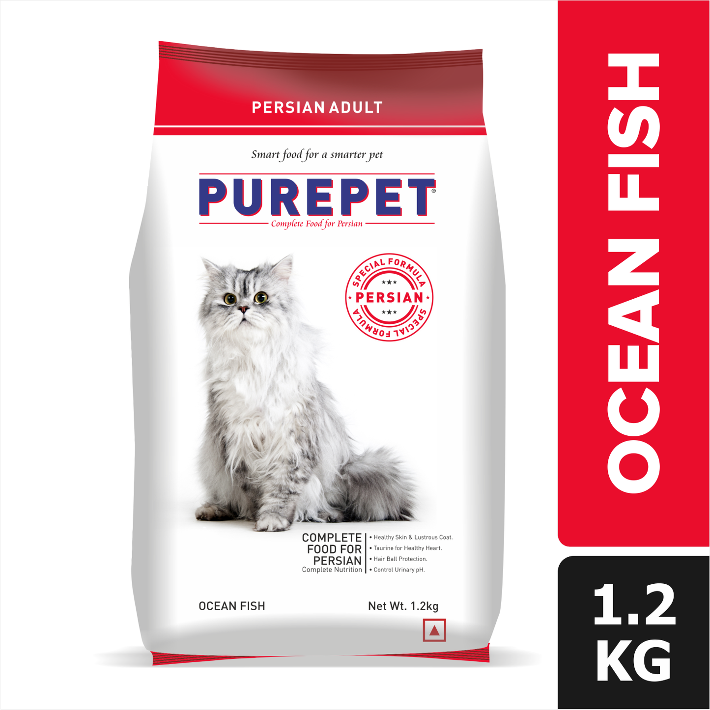 Purepet Ocean Fish Persian Adult Cat Dry Food