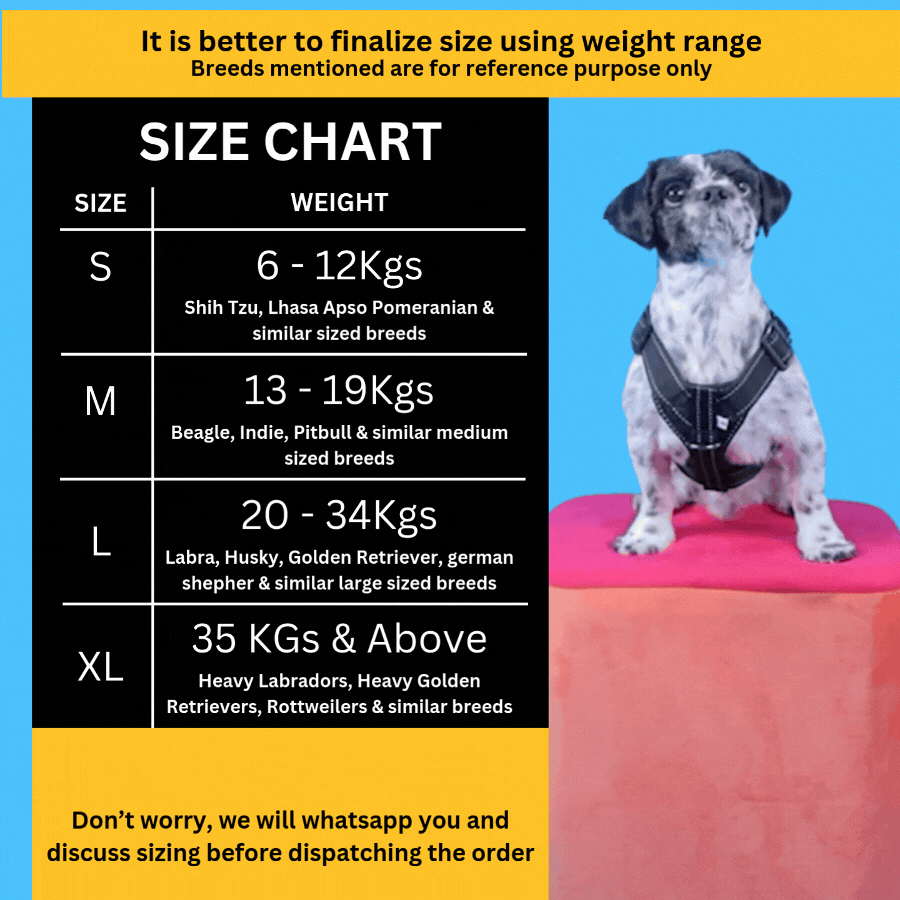 Petblush Tactical Harness for Dogs