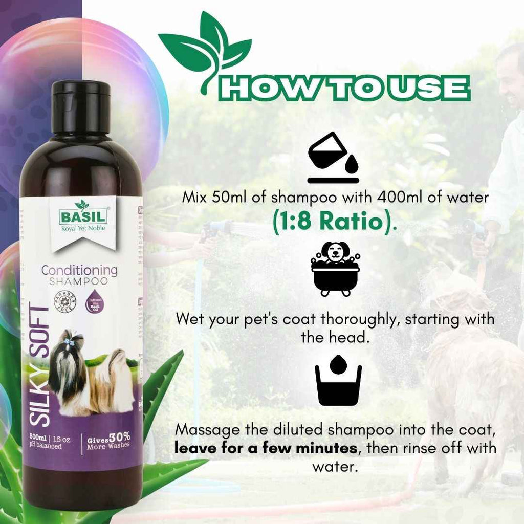 Silky Soft Conditioning Shampoo for Dogs