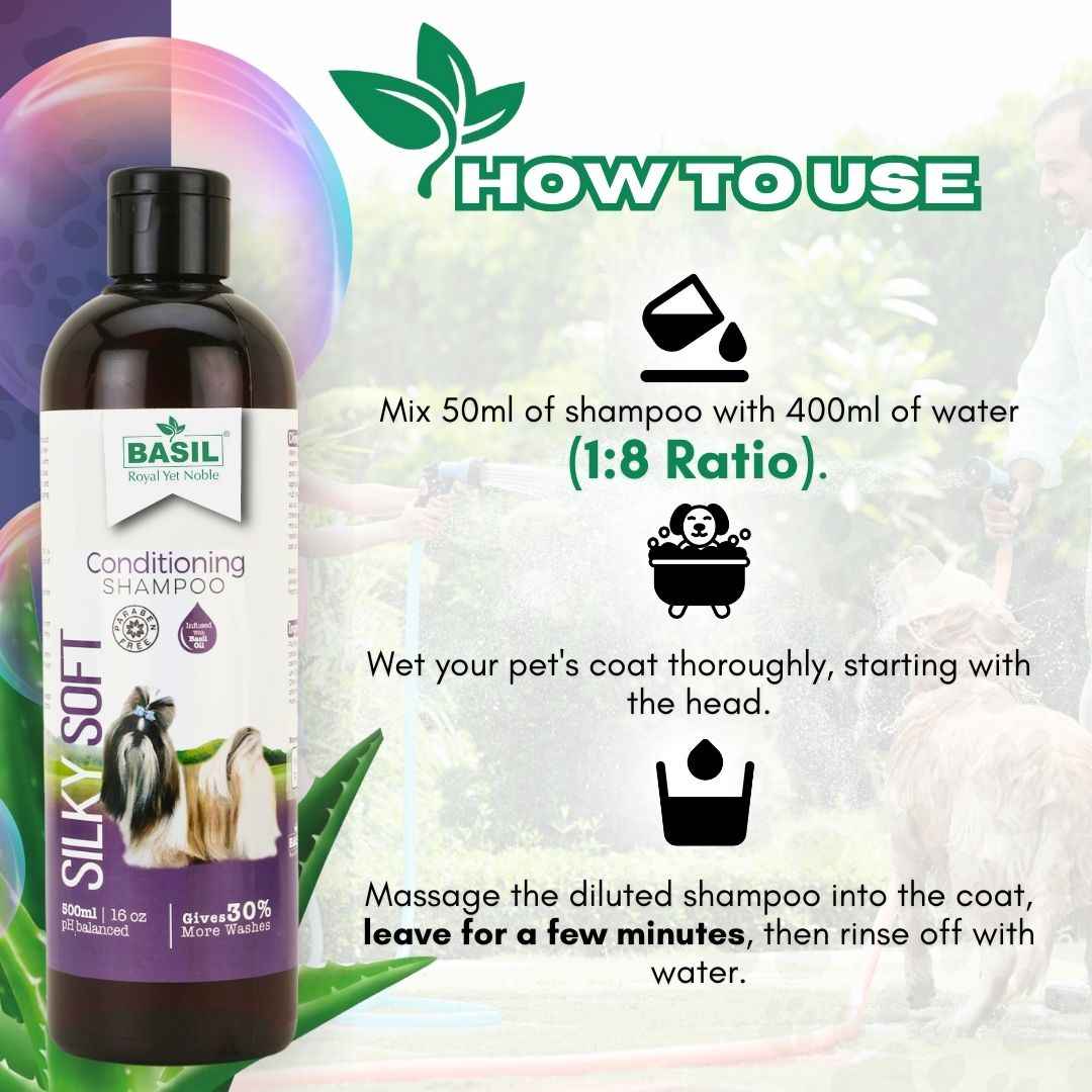 Silky Soft Conditioning Shampoo for Dogs