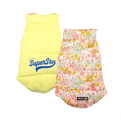 Superstar Reversible - Floral Dog Jacket