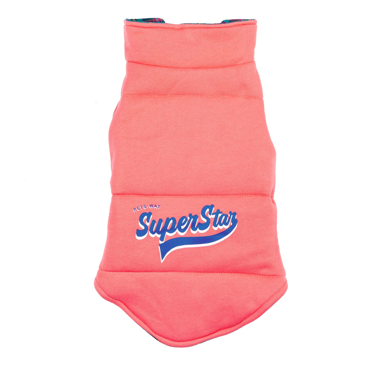 Superstar Reversible - Checks Dog Jacket