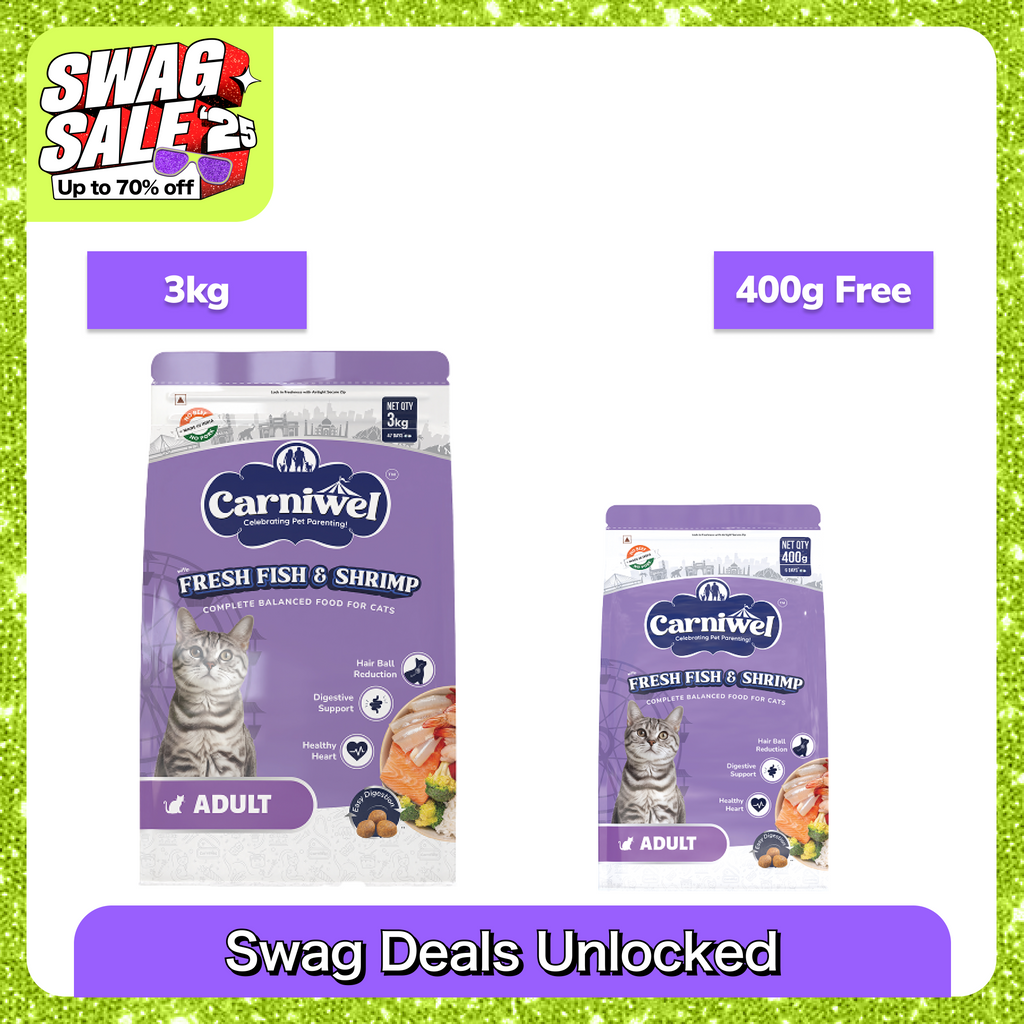 Carniwel Fresh Fish and Shrimp For Adult Cat Dry Food