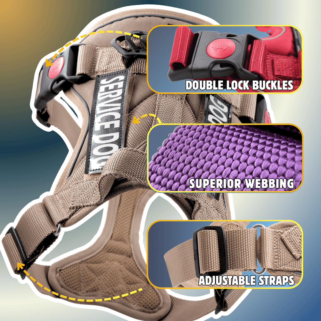 Petblush Tactical Harness for Dogs