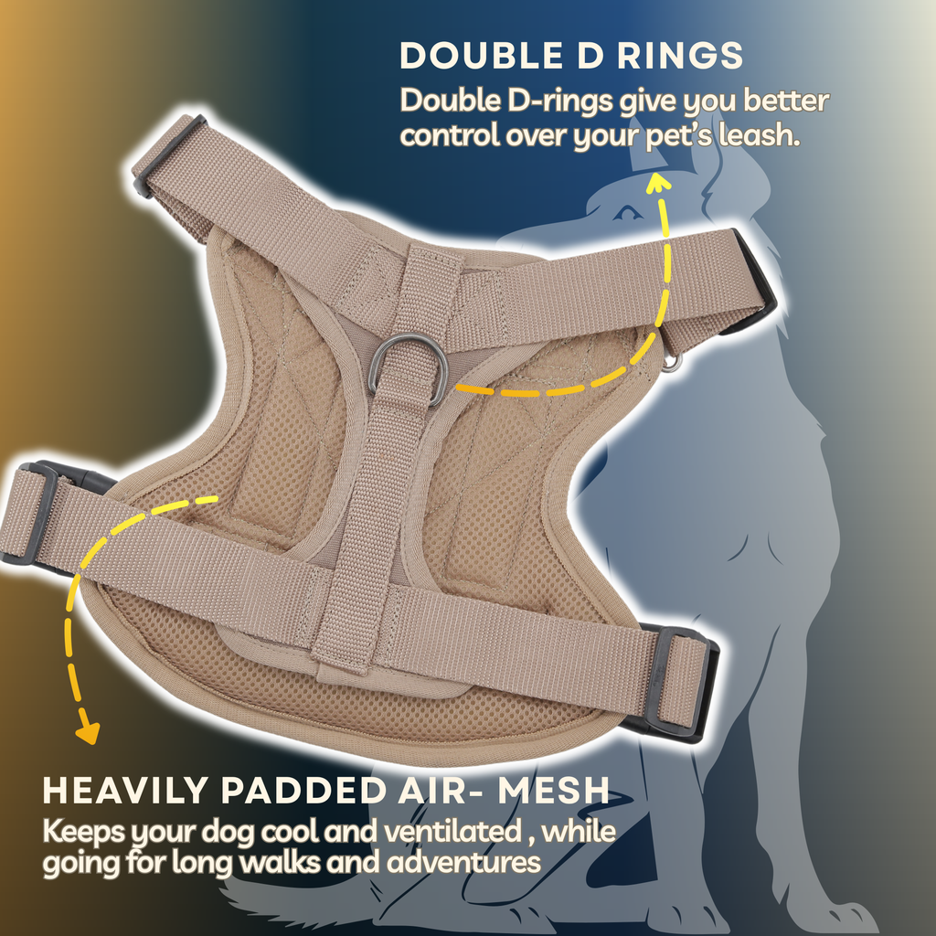 Petblush Tactical Harness for Dogs