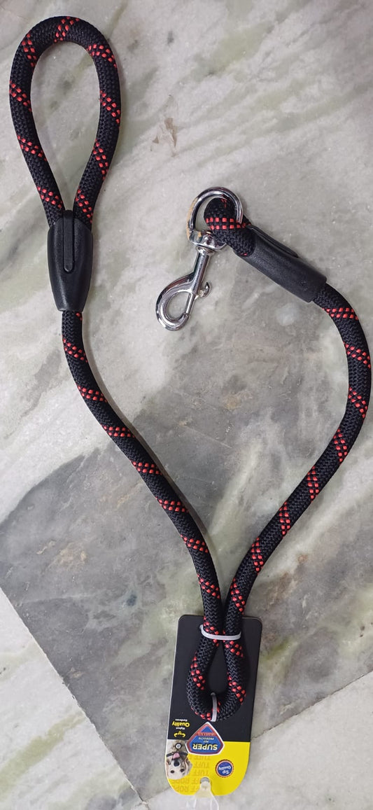 Nylon  Rope Lease Black