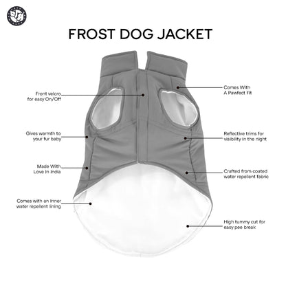 Frost- Grey Dog Jacket