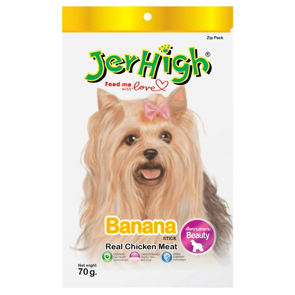 JerHigh Chicken Banana Dog Treat