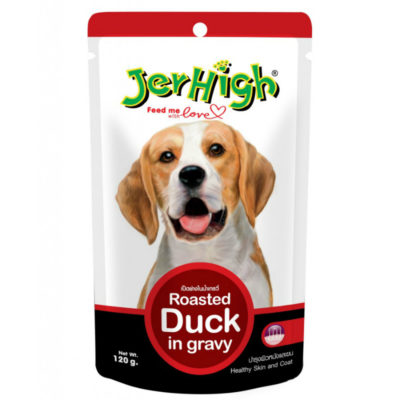 JerHigh Roasted Duck In Gravy Wet Dog Food