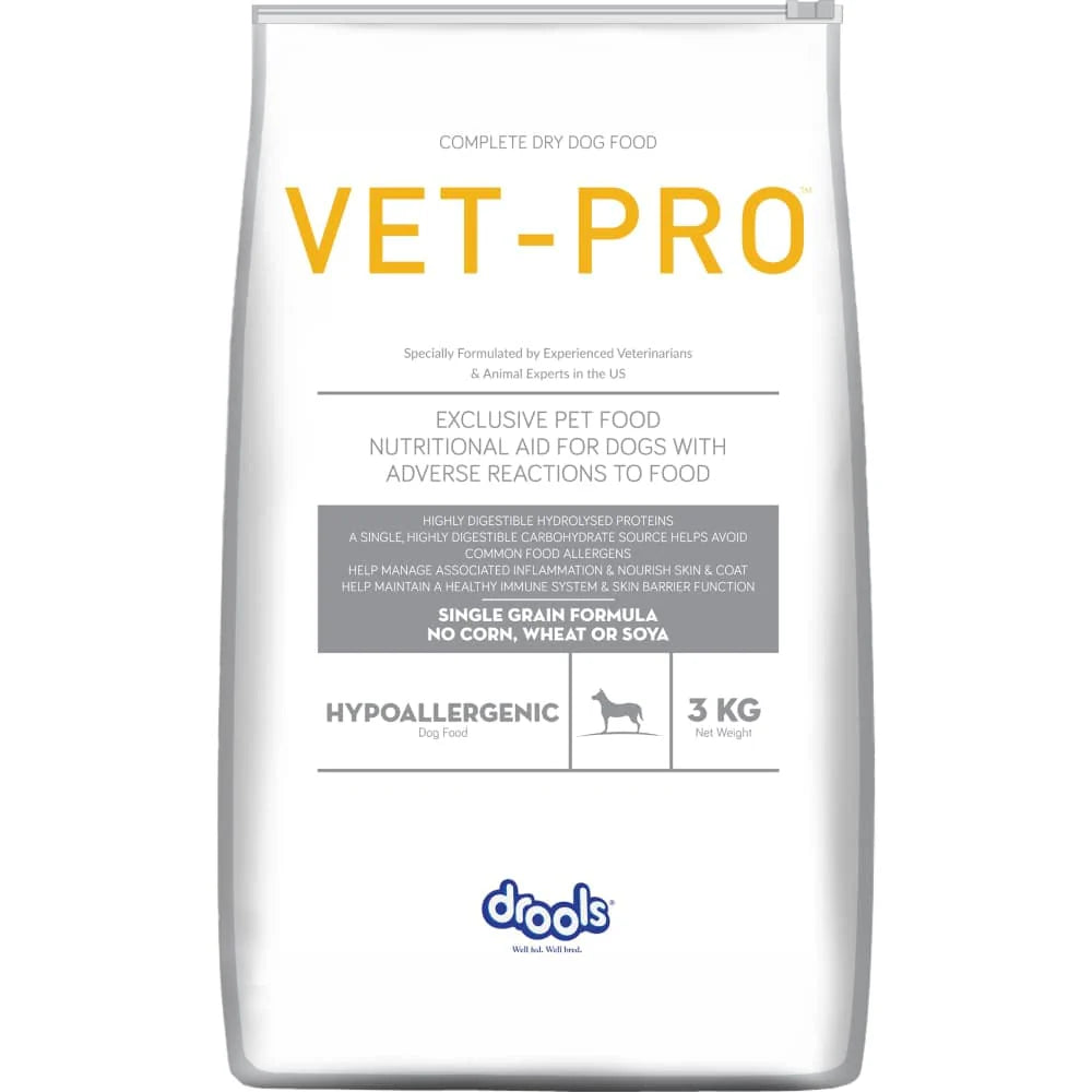 Drools VET PRO Hypoallergenic Adult Dog Dry Food