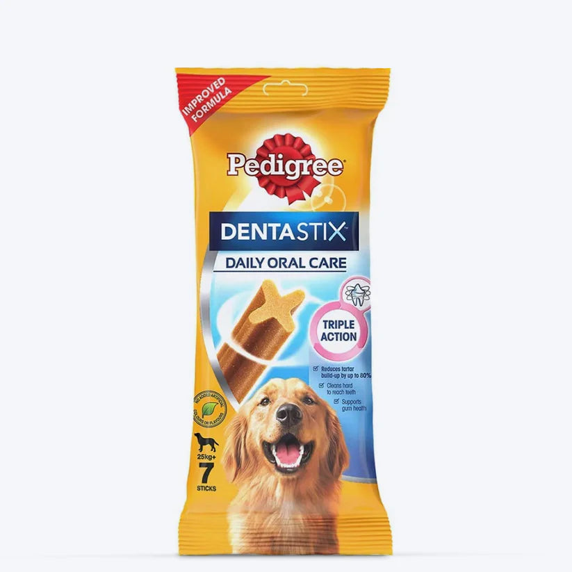 Pedigree Dentastix Dog Treat Weekly Pack For Large Breed - 270 g