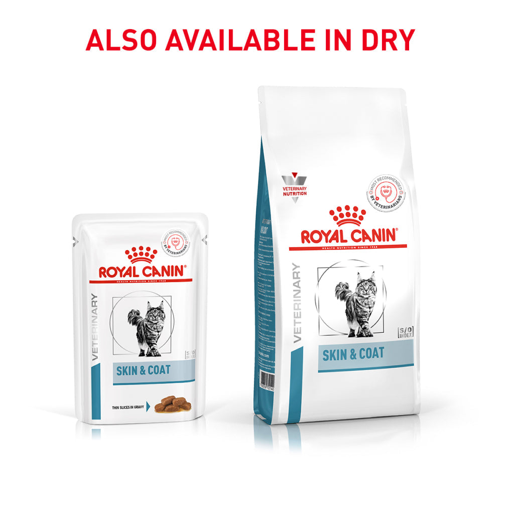 Royal Canin Veterinary Diet Skin & Coat Cat Wet Food