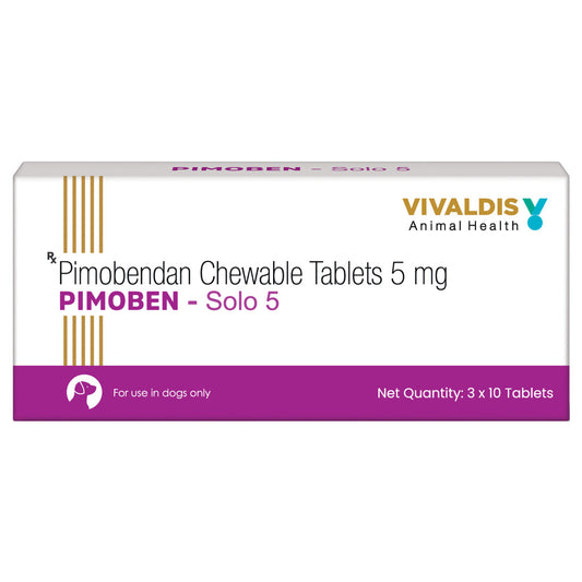 Vivaldis Pimoben (Pimobendan) Solo 5mg Tablet for Dogs